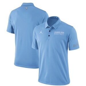 Jordan Carolina Blue Basketball Polo - XL